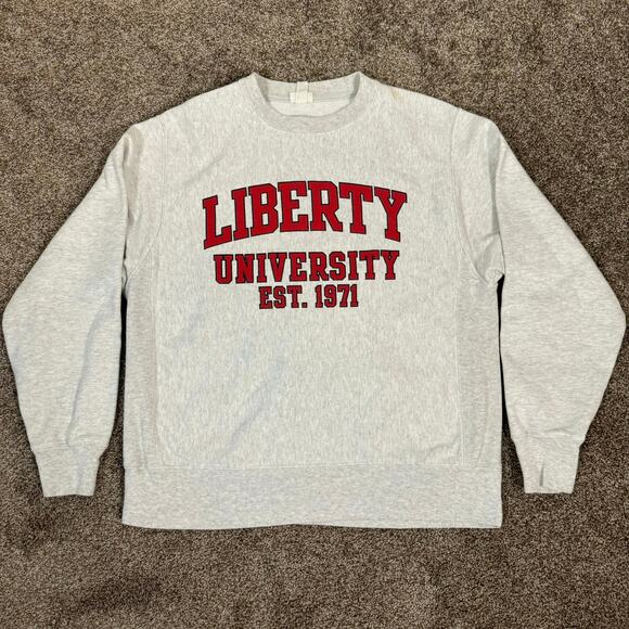 Champion Sweatshirts Liberty University Crewneck Sweatshirt VTG